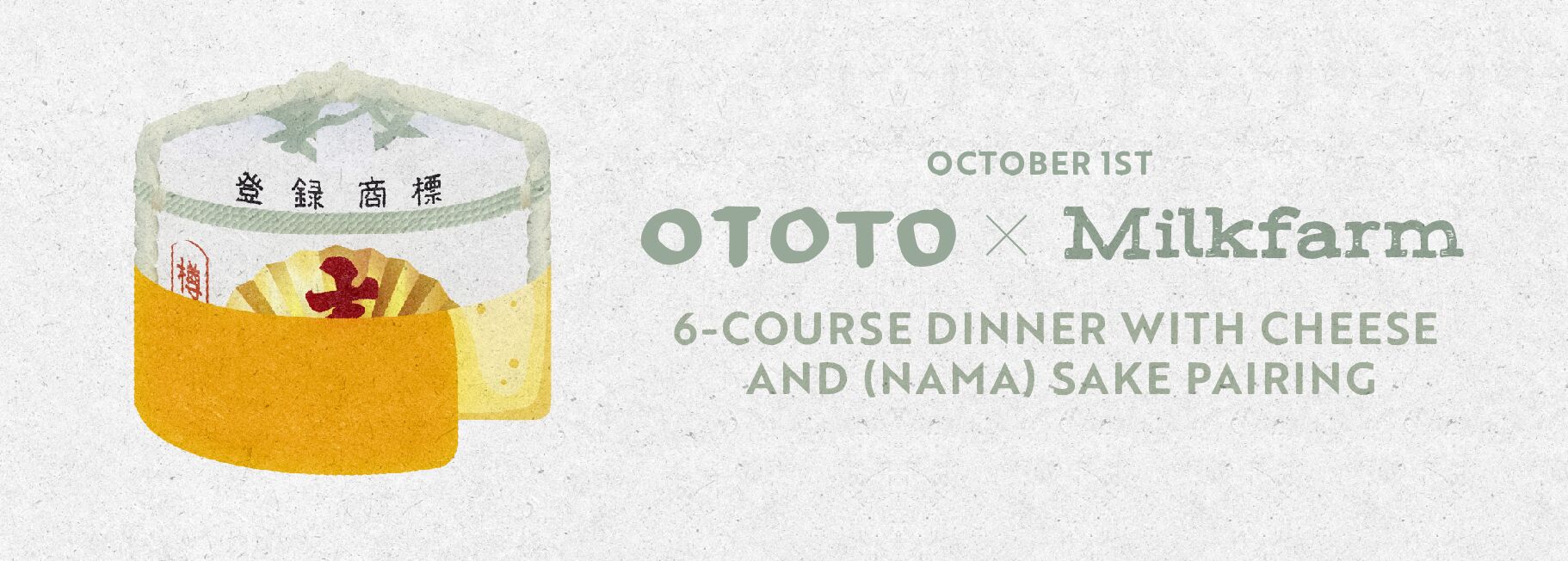 OTOTO x Milkfarm Dinner | October 1
